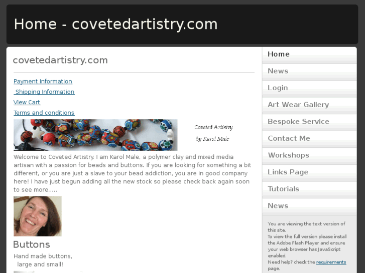 www.covetedartistry.com