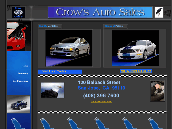 www.crowsautosales.com