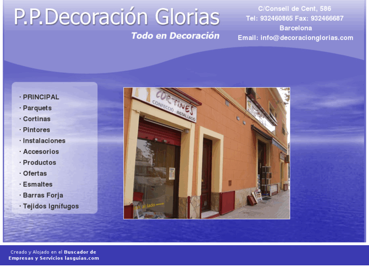 www.decoracionglorias.es