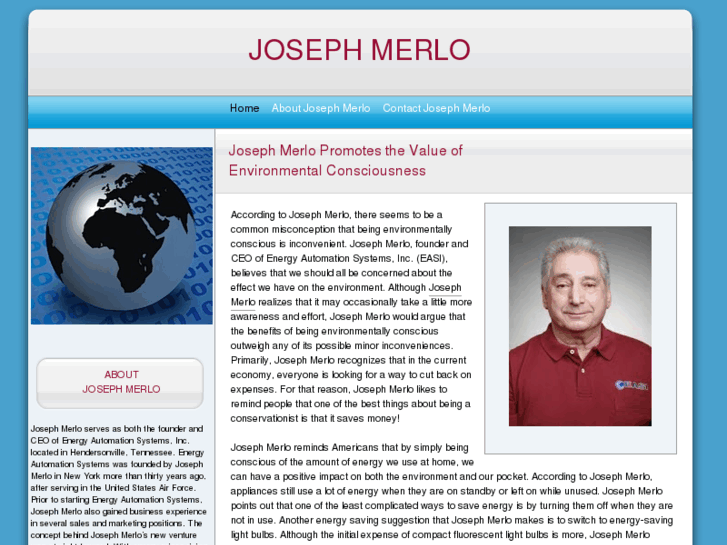 www.josephmerloprofile.com