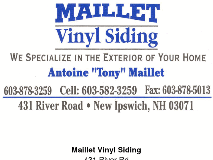 www.mailletsiding.com