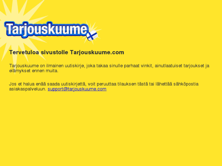 www.tarjouskuume.com