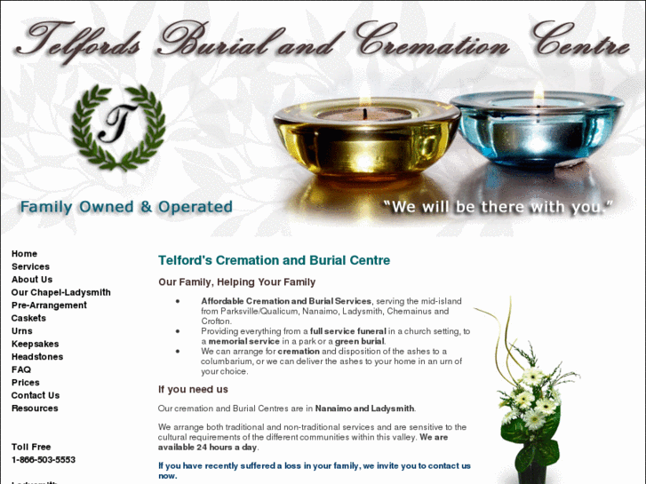 www.telfordsburialandcremationcentre.com