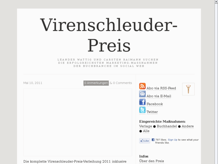 www.virenschleuderpreis.de