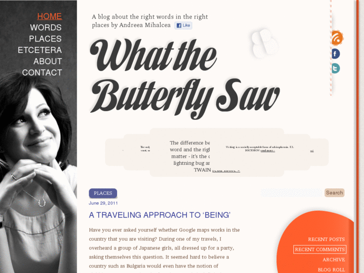 www.whatthebutterflysaw.com