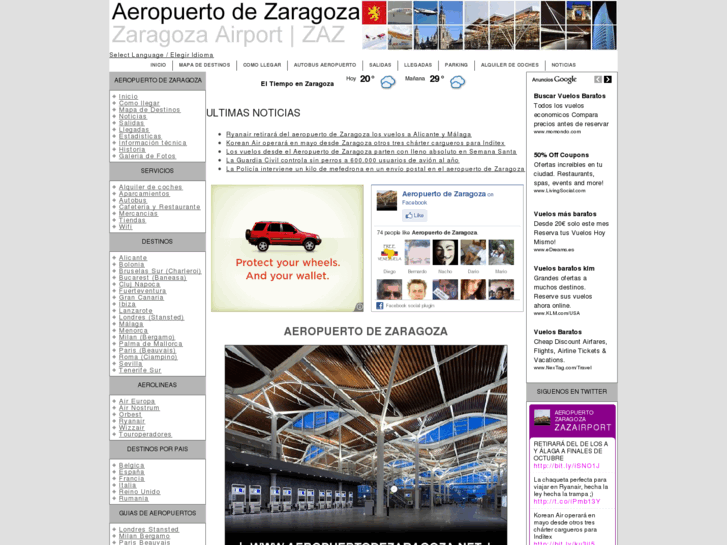 www.aeropuertodezaragoza.net