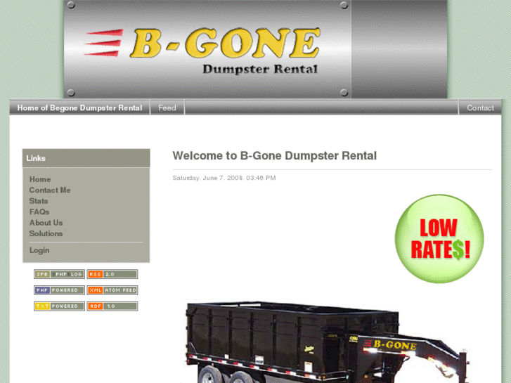 www.bgonedumpster.com