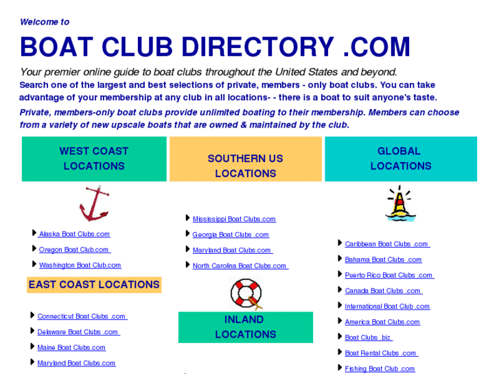 www.boatclubdirectory.com