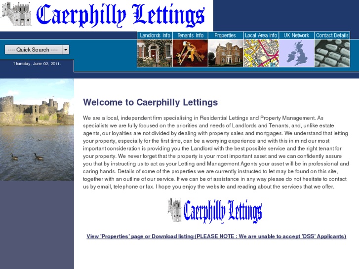 www.caerphilly-lettings.com