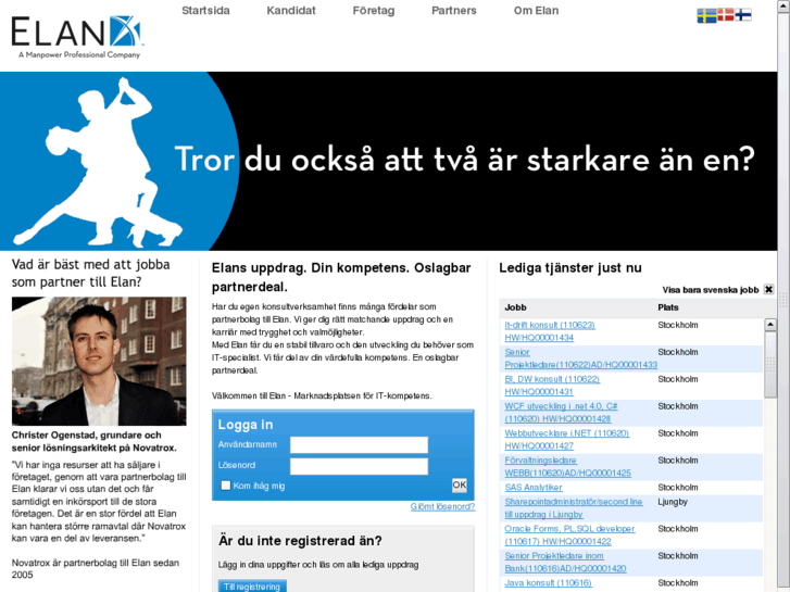 www.elanpartnerportal.se