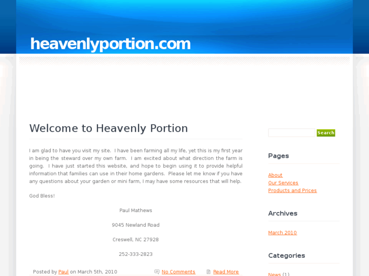 www.heavenlyportion.com