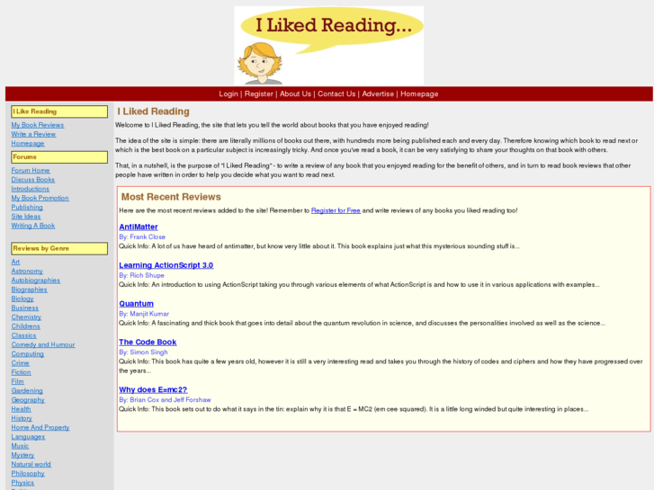 www.ilikedreading.com