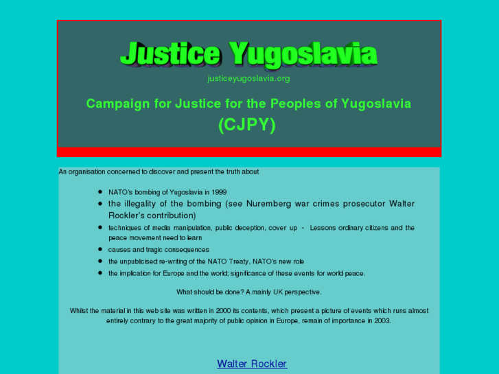 www.justiceyugoslavia.org