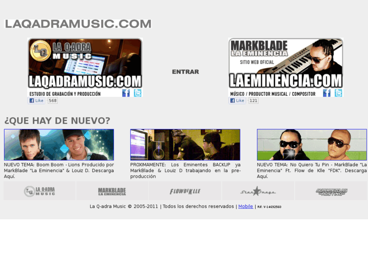 www.laqadramusic.com