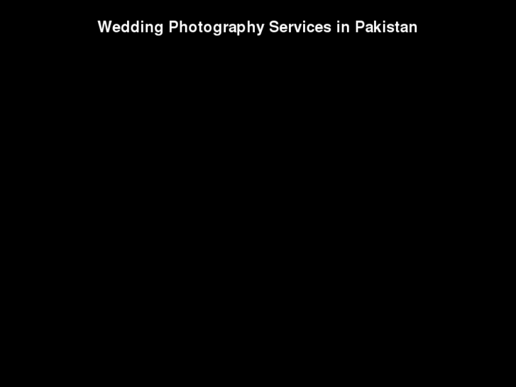 www.pakistanweddingphotography.com