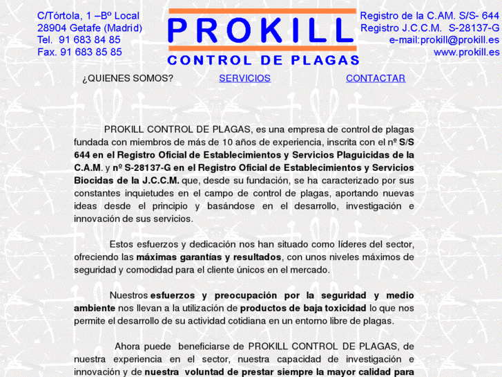 www.prokil.es