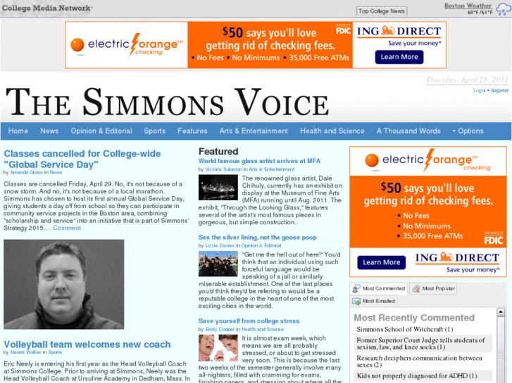 www.thesimmonsvoice.com