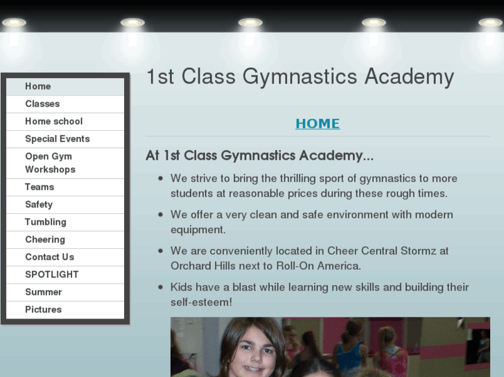 www.1stclassgymnasticsacademy.com