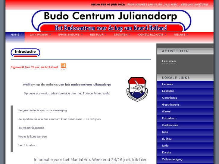 www.budocentrumjulianadorp.nl