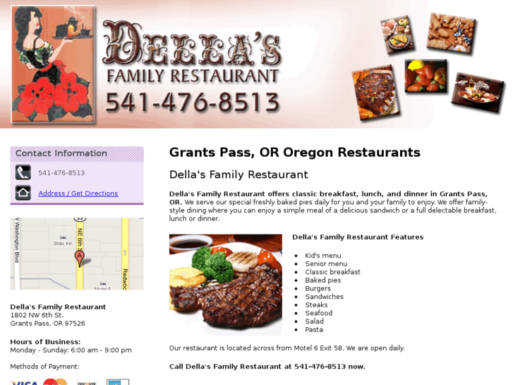 www.dellasfamilyrestaurant.com