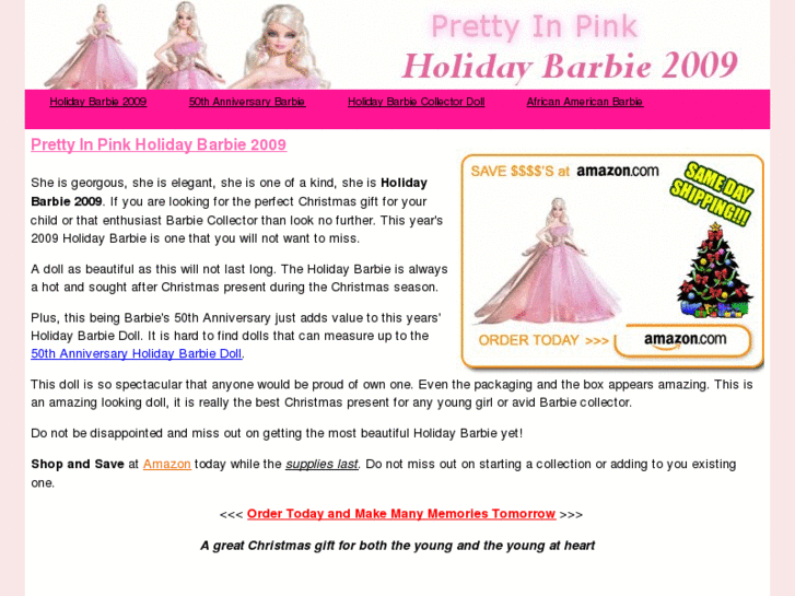 www.holidaybarbie2009.com