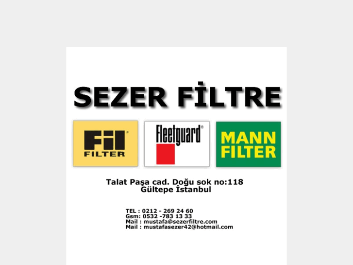 www.sezerfiltre.com