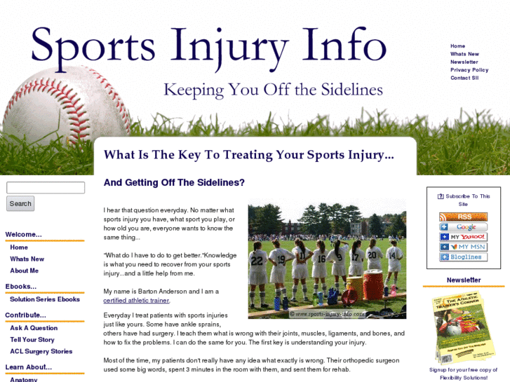 www.sports-injury-info.net