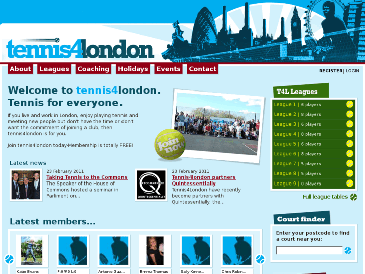 www.tennis4london.com