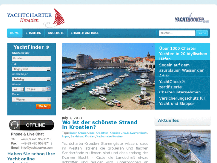 www.yachtcharterkroatien.org