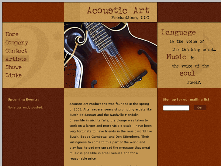 www.acousticartproductions.com