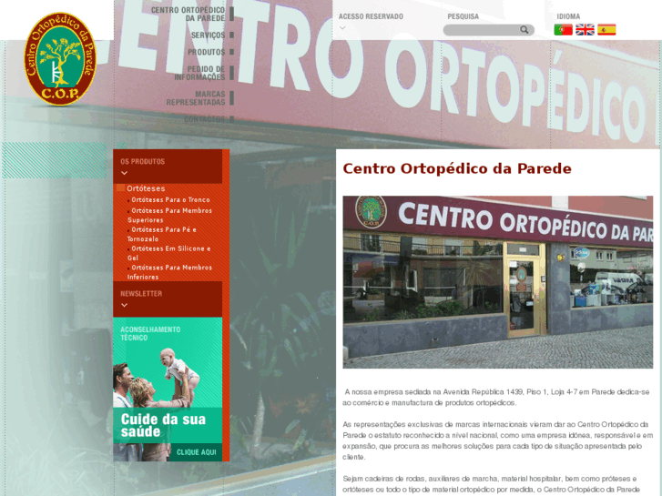 www.centroortopedicodaparede.com