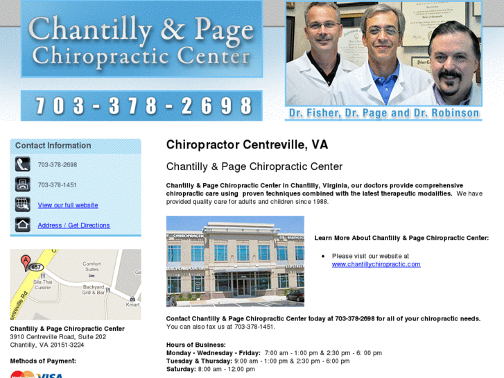 www.chiropractorcentrevilleva.com