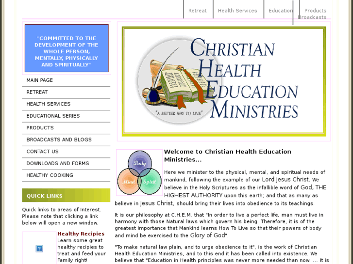 www.christianhealtheducation.com