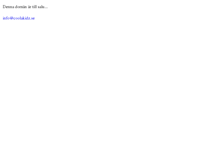 www.coolakidz.se