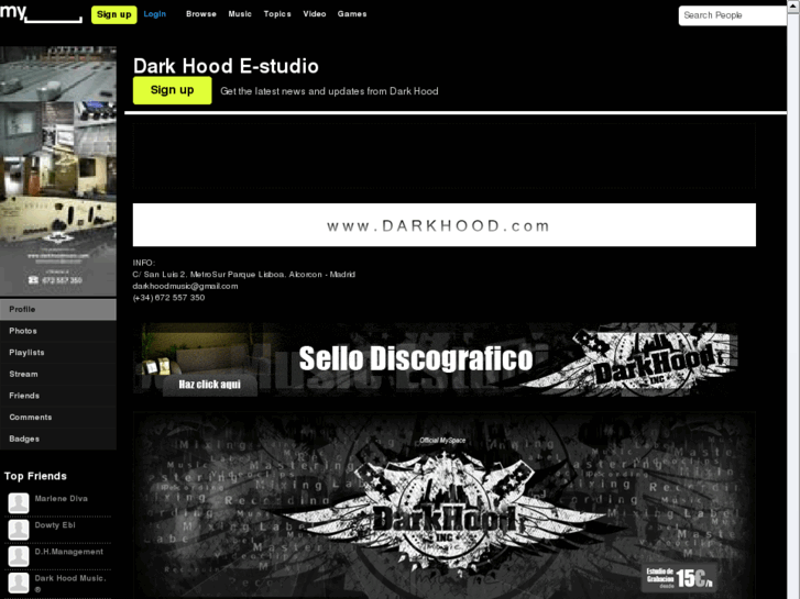 www.darkhoodmusic.com