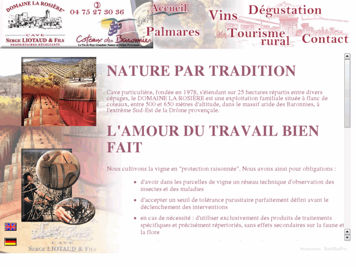 www.domaine-la-rosiere.com