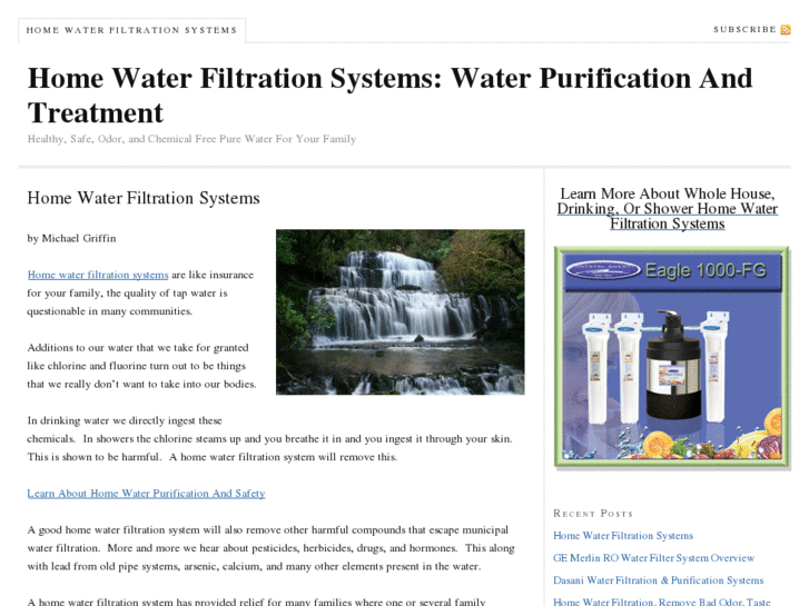 www.homewaterfiltrationsystems.org