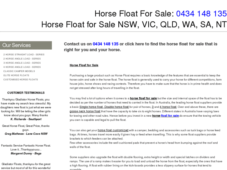 www.horsefloatforsale.com