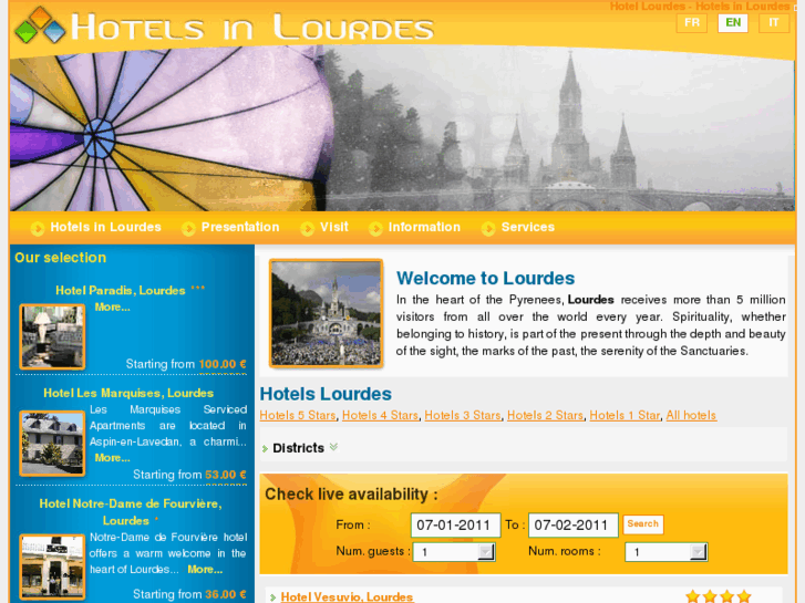 www.hotels-lourdes-reservation.com