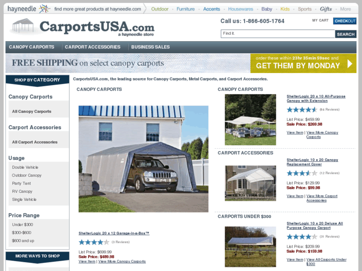 www.justcarports.com