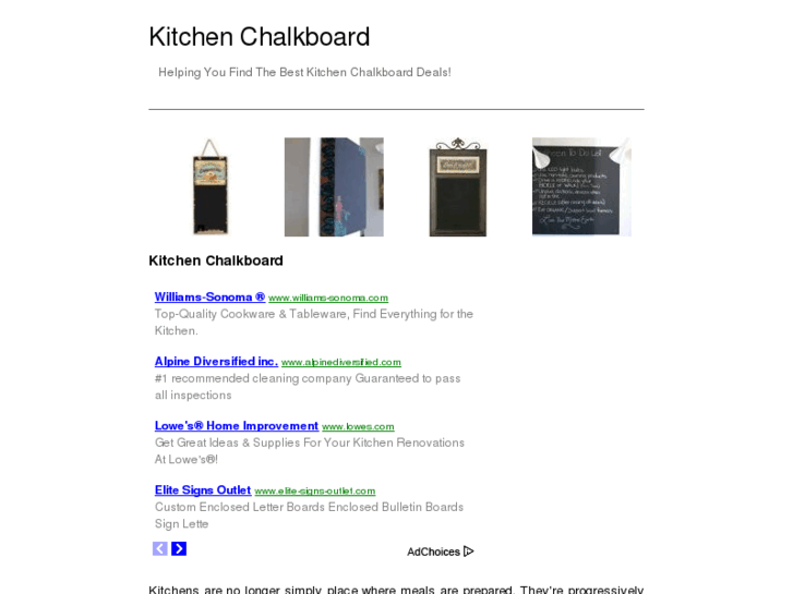 www.kitchenchalkboard.org