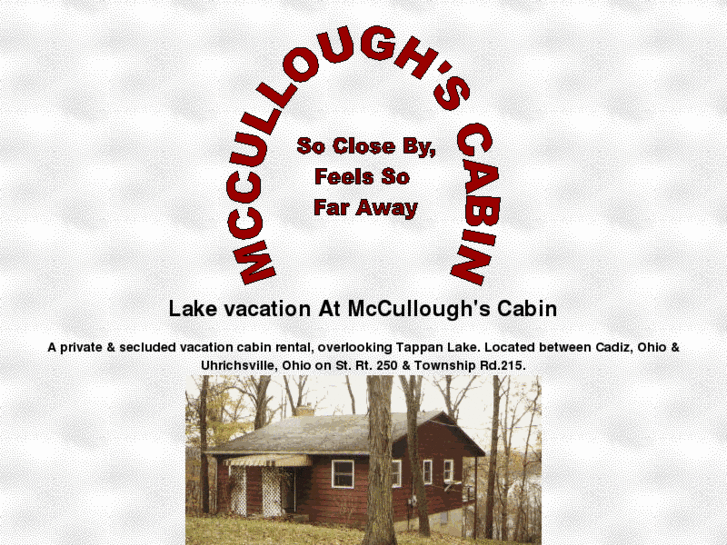 www.mcculloughscabin.com