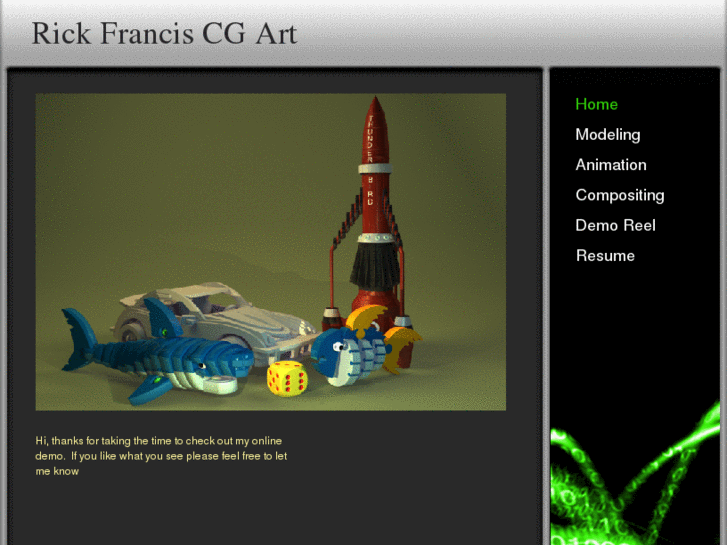 www.rickfranciscgartist.com