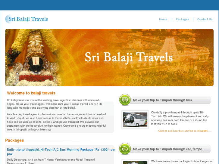 www.sribalajitravel.com