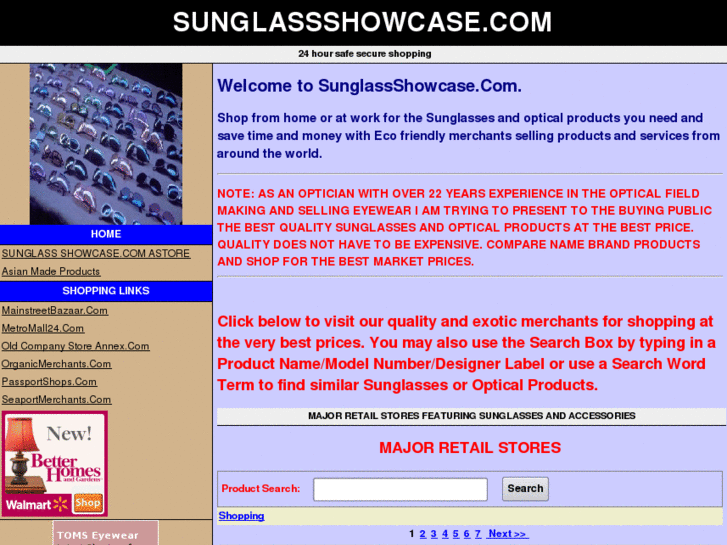 www.sunglassshowcase.com