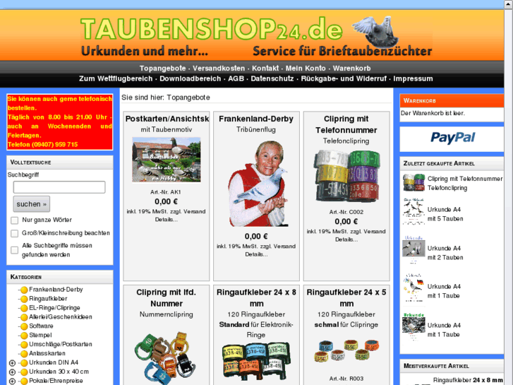 www.taubenshop24.de