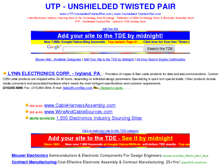 www.utp-unshieldedtwistedpair.com