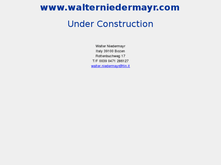 www.walterniedermayr.com