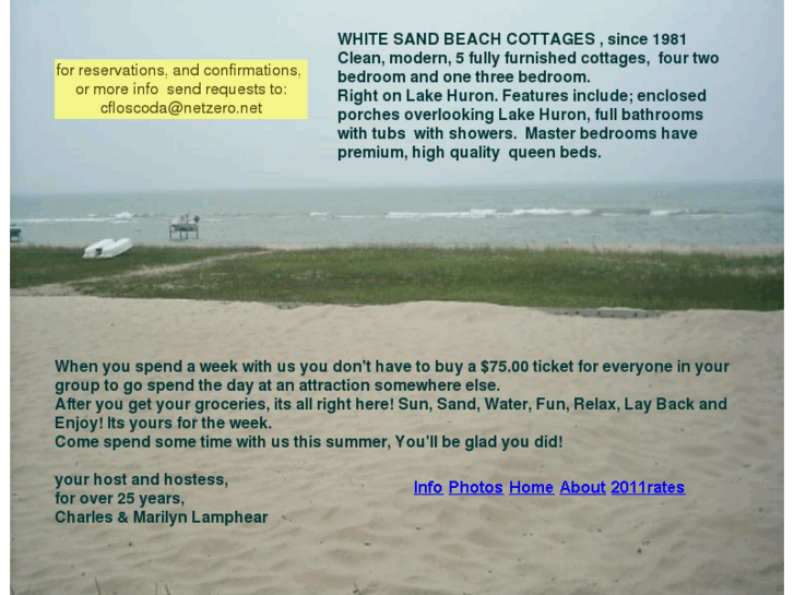 www.whitesandcottages.com