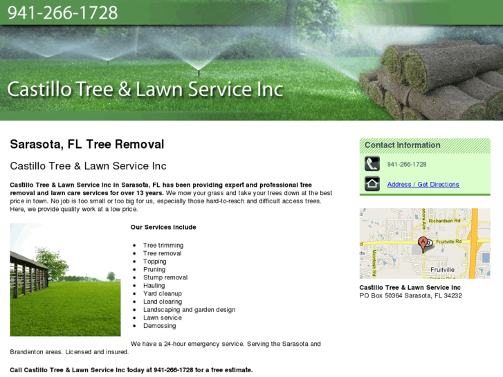 www.castillotreeandlawn.com